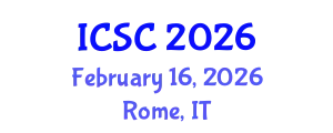 International Conference on Sociology and Criminology (ICSC) February 16, 2026 - Rome, Italy