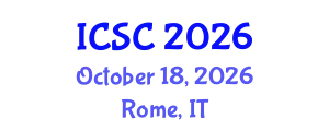 International Conference on Sociology and Criminology (ICSC) October 18, 2026 - Rome, Italy