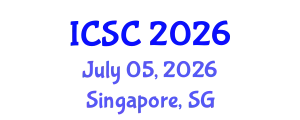 International Conference on Sociology and Criminology (ICSC) July 05, 2026 - Singapore, Singapore