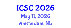 International Conference on Sociology and Criminology (ICSC) May 11, 2026 - Amsterdam, Netherlands