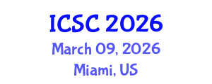 International Conference on Sociology and Criminology (ICSC) March 09, 2026 - Miami, United States