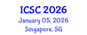 International Conference on Sociology and Criminology (ICSC) January 05, 2026 - Singapore, Singapore