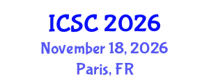 International Conference on Sociology and Criminology (ICSC) November 18, 2026 - Paris, France