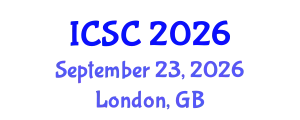 International Conference on Sociology and Criminology (ICSC) September 23, 2026 - London, United Kingdom