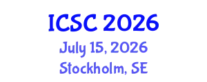 International Conference on Sociology and Criminology (ICSC) July 15, 2026 - Stockholm, Sweden