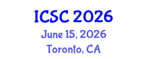 International Conference on Sociology and Criminology (ICSC) June 15, 2026 - Toronto, Canada