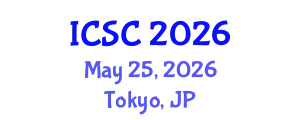 International Conference on Sociology and Criminology (ICSC) May 25, 2026 - Tokyo, Japan