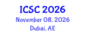 International Conference on Sociology and Criminology (ICSC) November 08, 2026 - Dubai, United Arab Emirates