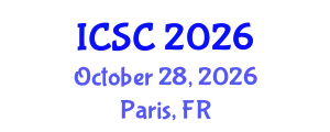 International Conference on Sociology and Criminology (ICSC) October 28, 2026 - Paris, France