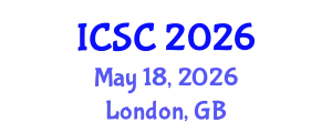 International Conference on Sociology and Criminology (ICSC) May 18, 2026 - London, United Kingdom