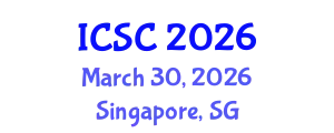 International Conference on Sociology and Criminology (ICSC) March 30, 2026 - Singapore, Singapore