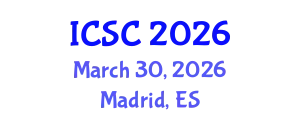 International Conference on Sociology and Criminology (ICSC) March 30, 2026 - Madrid, Spain