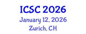 International Conference on Sociology and Criminology (ICSC) January 12, 2026 - Zurich, Switzerland