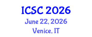 International Conference on Sociology and Criminology (ICSC) June 22, 2026 - Venice, Italy