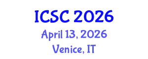 International Conference on Sociology and Criminology (ICSC) April 13, 2026 - Venice, Italy
