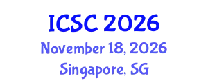 International Conference on Sociology and Criminology (ICSC) November 18, 2026 - Singapore, Singapore