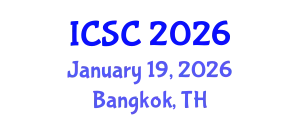 International Conference on Sociology and Criminology (ICSC) January 19, 2026 - Bangkok, Thailand