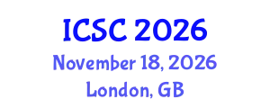International Conference on Sociology and Criminology (ICSC) November 18, 2026 - London, United Kingdom