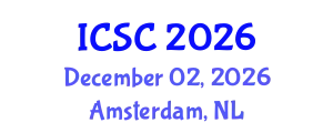 International Conference on Sociology and Criminology (ICSC) December 02, 2026 - Amsterdam, Netherlands
