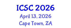 International Conference on Sociology and Criminology (ICSC) April 13, 2026 - Cape Town, South Africa