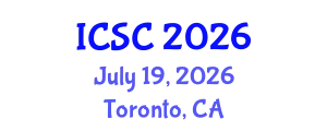 International Conference on Sociology and Criminology (ICSC) July 19, 2026 - Toronto, Canada