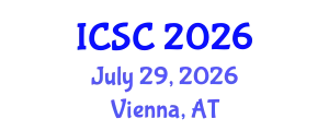International Conference on Sociology and Criminology (ICSC) July 29, 2026 - Vienna, Austria