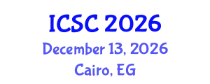 International Conference on Sociology and Criminology (ICSC) December 13, 2026 - Cairo, Egypt