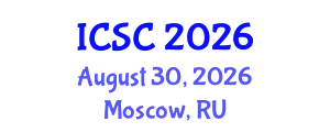 International Conference on Sociology and Criminology (ICSC) August 30, 2026 - Moscow, Russia