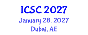 International Conference on Sociology and Criminology (ICSC) January 28, 2027 - Dubai, United Arab Emirates