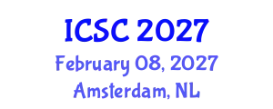 International Conference on Sociology and Criminology (ICSC) February 08, 2027 - Amsterdam, Netherlands