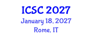 International Conference on Sociology and Criminology (ICSC) January 18, 2027 - Rome, Italy