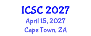 International Conference on Sociology and Criminology (ICSC) April 15, 2027 - Cape Town, South Africa