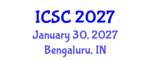 International Conference on Sociology and Criminology (ICSC) January 30, 2027 - Bengaluru, India