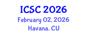 International Conference on Sociology and Criminology (ICSC) February 02, 2026 - Havana, Cuba