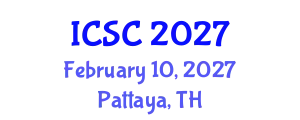 International Conference on Sociology and Criminology (ICSC) February 10, 2027 - Pattaya, Thailand