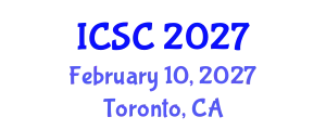 International Conference on Sociology and Criminology (ICSC) February 10, 2027 - Toronto, Canada