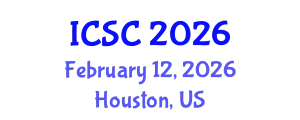 International Conference on Sociology and Criminology (ICSC) February 12, 2026 - Houston, United States