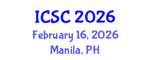 International Conference on Sociology and Criminology (ICSC) February 16, 2026 - Manila, Philippines