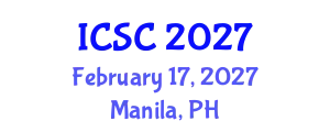 International Conference on Sociology and Criminology (ICSC) February 17, 2027 - Manila, Philippines