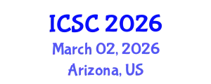 International Conference on Sociology and Criminology (ICSC) March 02, 2026 - Arizona, United States