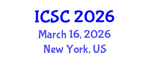 International Conference on Sociology and Criminology (ICSC) March 16, 2026 - New York, United States