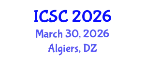 International Conference on Sociology and Criminology (ICSC) March 30, 2026 - Algiers, Algeria