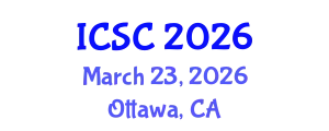International Conference on Sociology and Criminology (ICSC) March 23, 2026 - Ottawa, Canada
