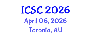 International Conference on Sociology and Criminology (ICSC) April 06, 2026 - Toronto, Australia