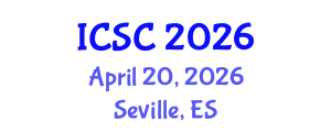 International Conference on Sociology and Criminology (ICSC) April 20, 2026 - Seville, Spain