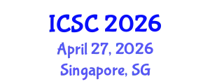 International Conference on Sociology and Criminology (ICSC) April 27, 2026 - Singapore, Singapore
