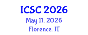 International Conference on Sociology and Criminology (ICSC) May 11, 2026 - Florence, Italy