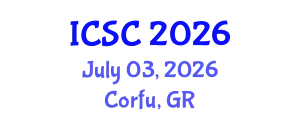 International Conference on Sociology and Criminology (ICSC) July 03, 2026 - Corfu, Greece