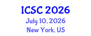 International Conference on Sociology and Criminology (ICSC) July 10, 2026 - New York, United States