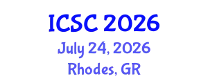 International Conference on Sociology and Criminology (ICSC) July 24, 2026 - Rhodes, Greece
